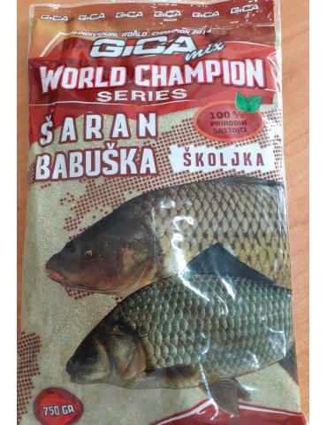 Gica Mix Šaran Babuška 750 gr Školjka
