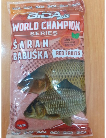 Gica Mix Šaran Babuška 750 gr Red Fruits